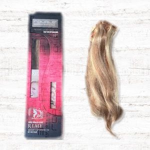 NEW‼️ Human Hair clip on extensions 19” blonde 100/110 grams real hair